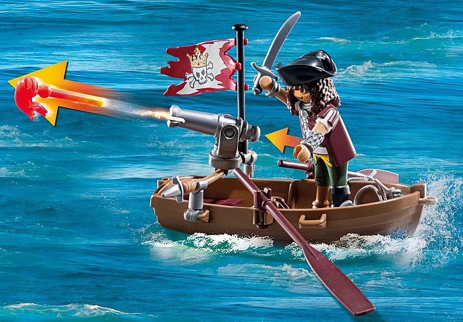 Playmobil Playmobil - 71419 Pirate avec Pieuvre géante