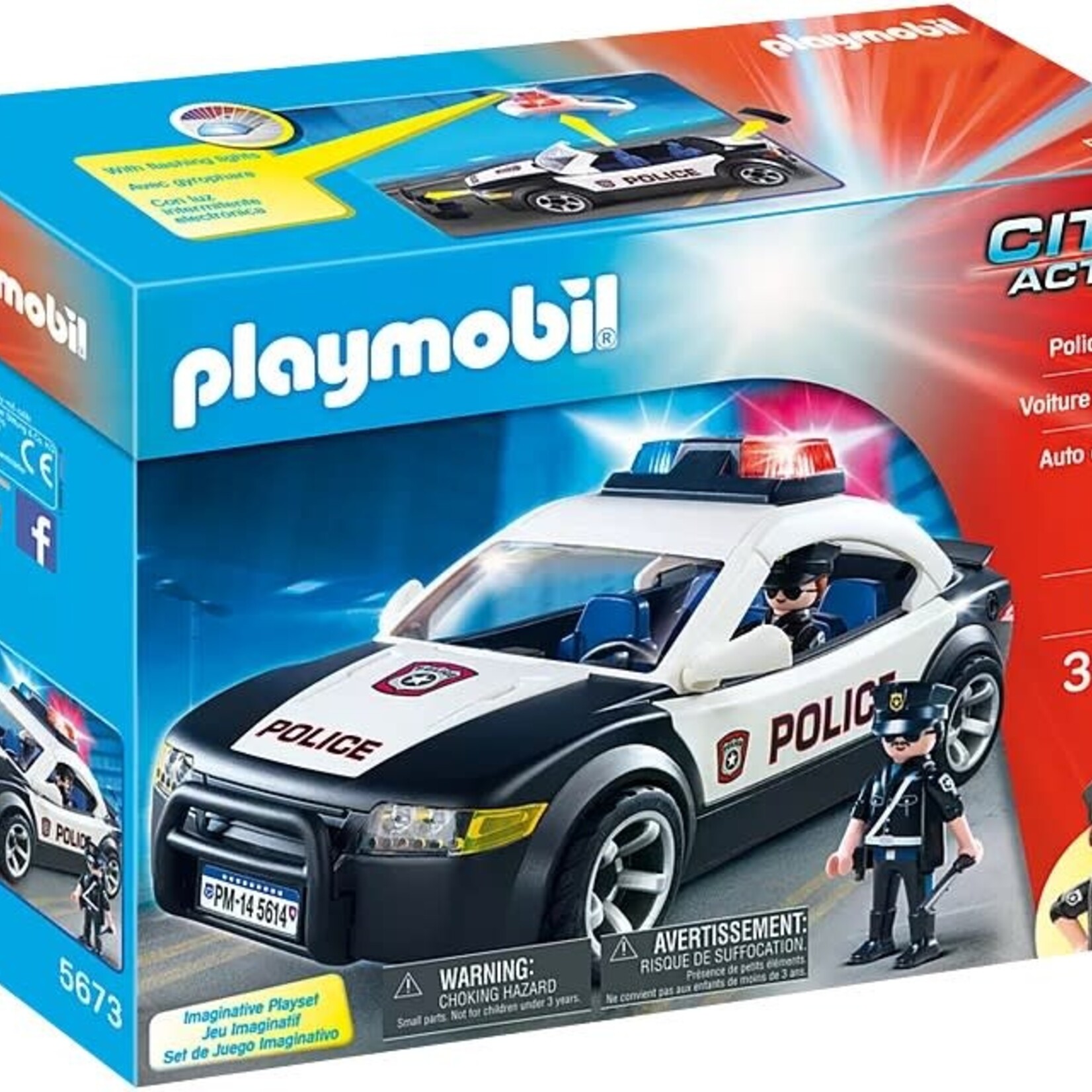 Playmobil Playmobil - 5673 Voiture de police