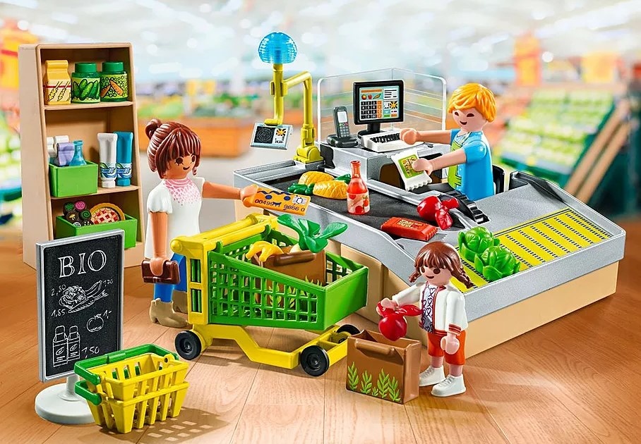 Playmobil Playmobil - 71648 Caisse de paiement supermarché