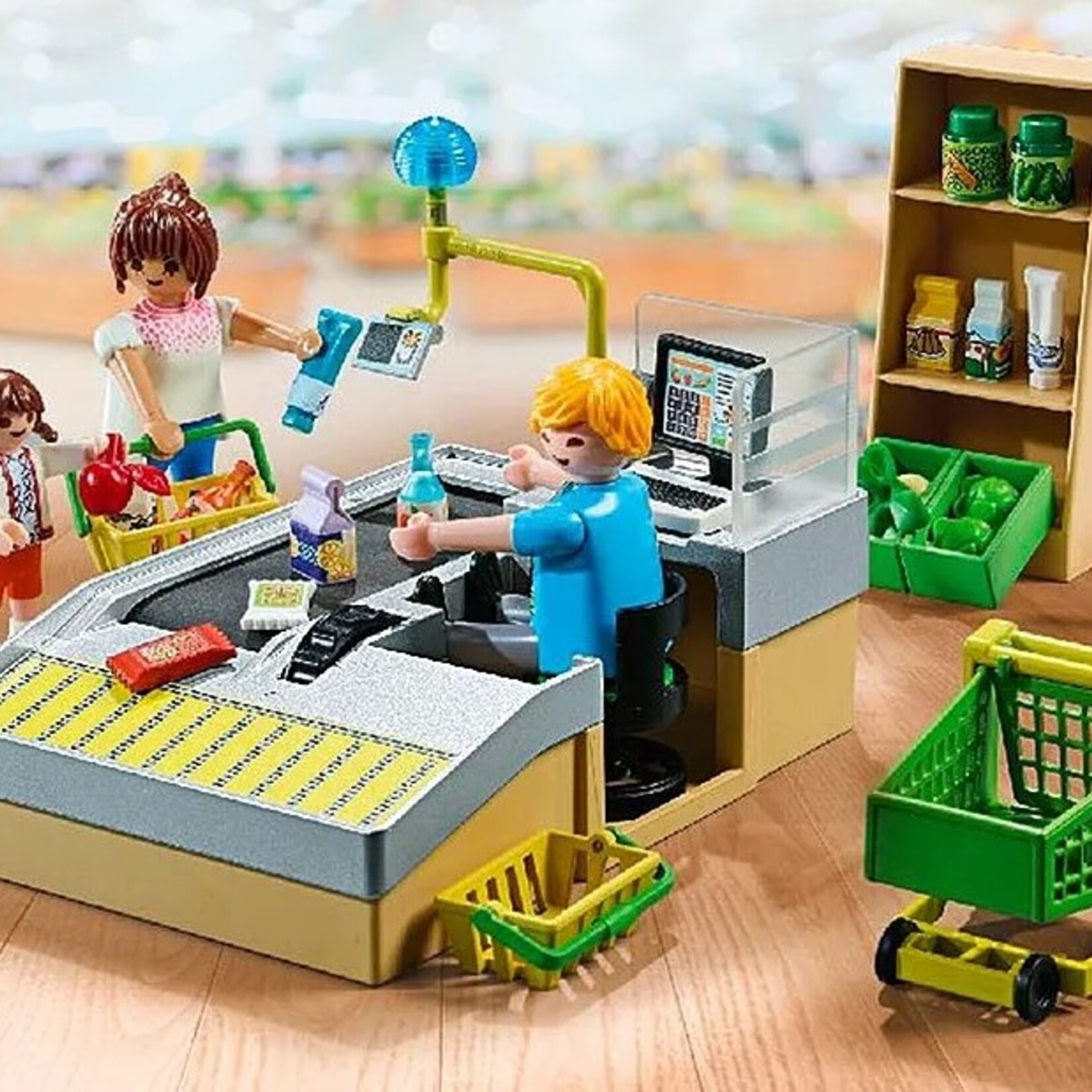 Playmobil Playmobil - 71648 Caisse de paiement supermarché
