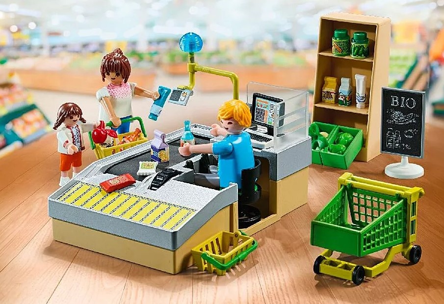 Playmobil Playmobil - 71648 Caisse de paiement supermarché