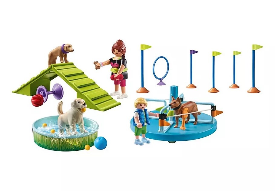 Playmobil Playmobil - 71745 Aire de jeux pour chiens