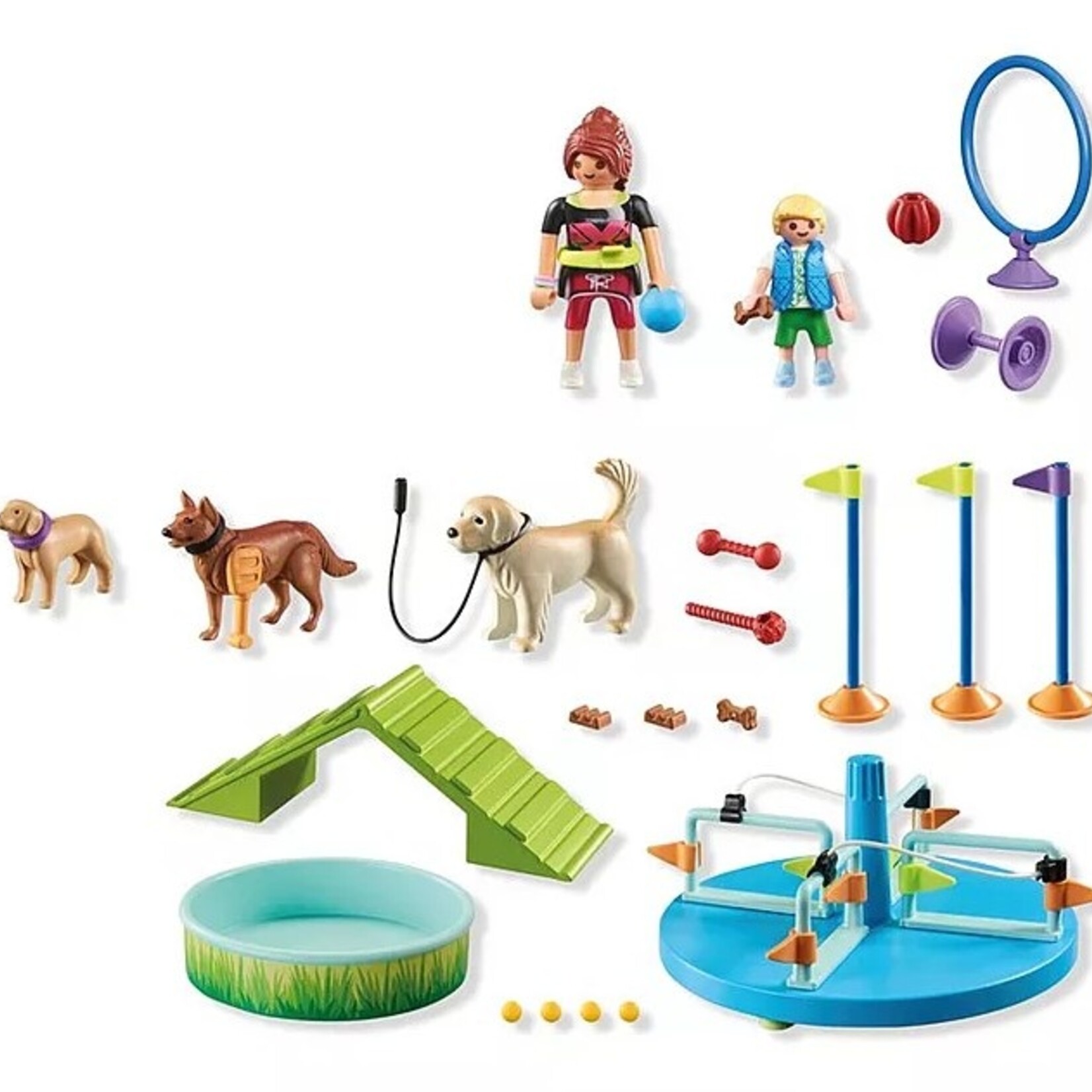 Playmobil Playmobil - 71745 Aire de jeux pour chiens
