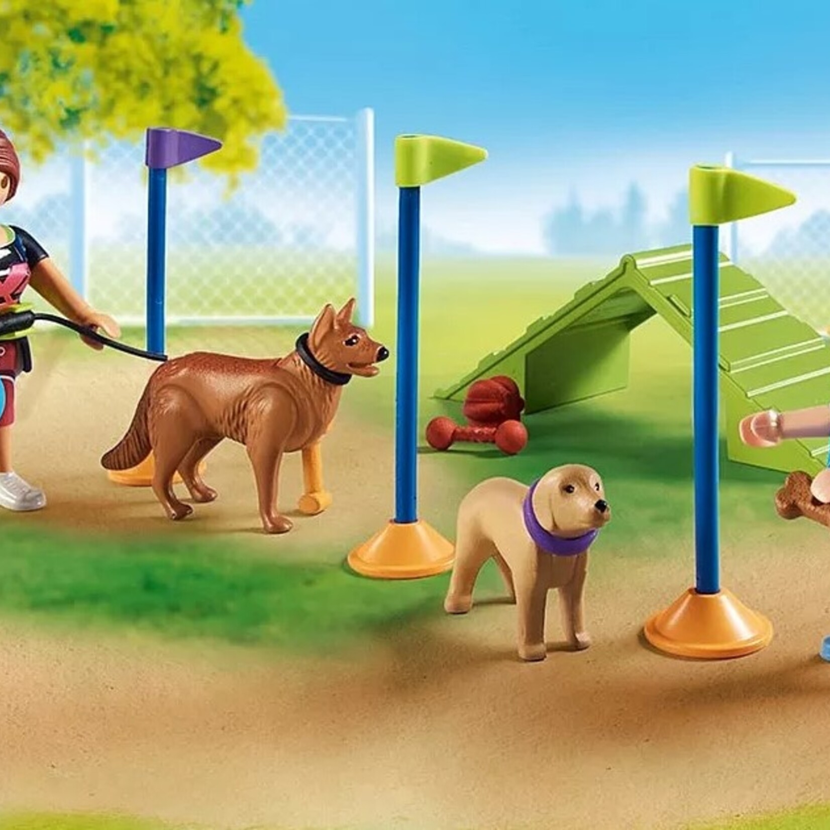 Playmobil Playmobil - 71745 Aire de jeux pour chiens