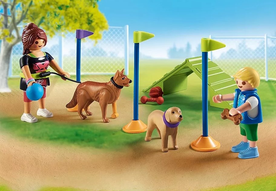 Playmobil Playmobil - 71745 Aire de jeux pour chiens