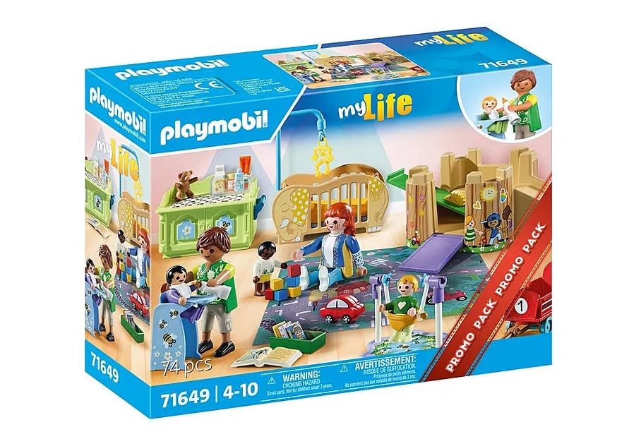 Playmobil Playmobil - 71649 Assistante maternelle et bébés