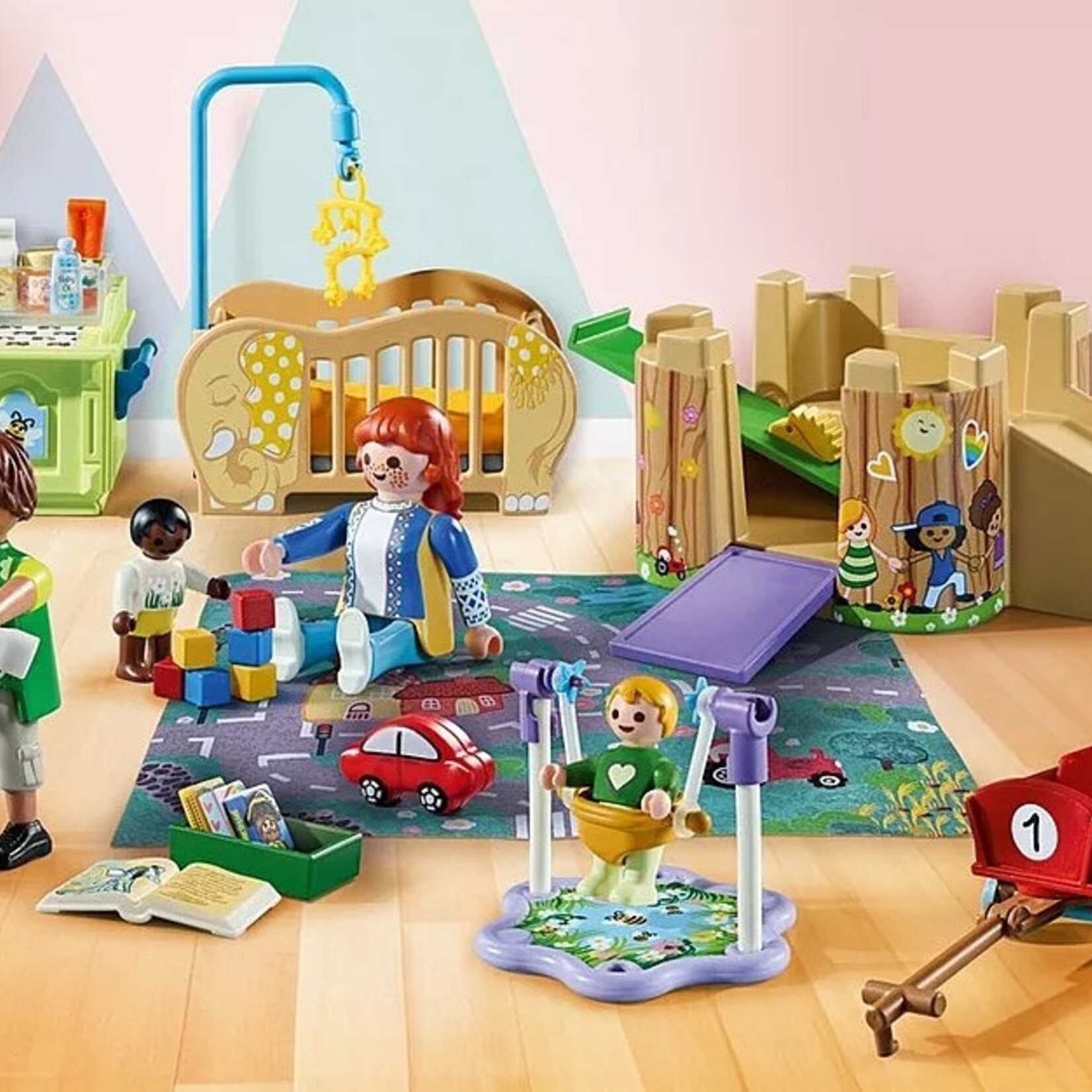 Playmobil Playmobil - 71649 Assistante maternelle et bébés