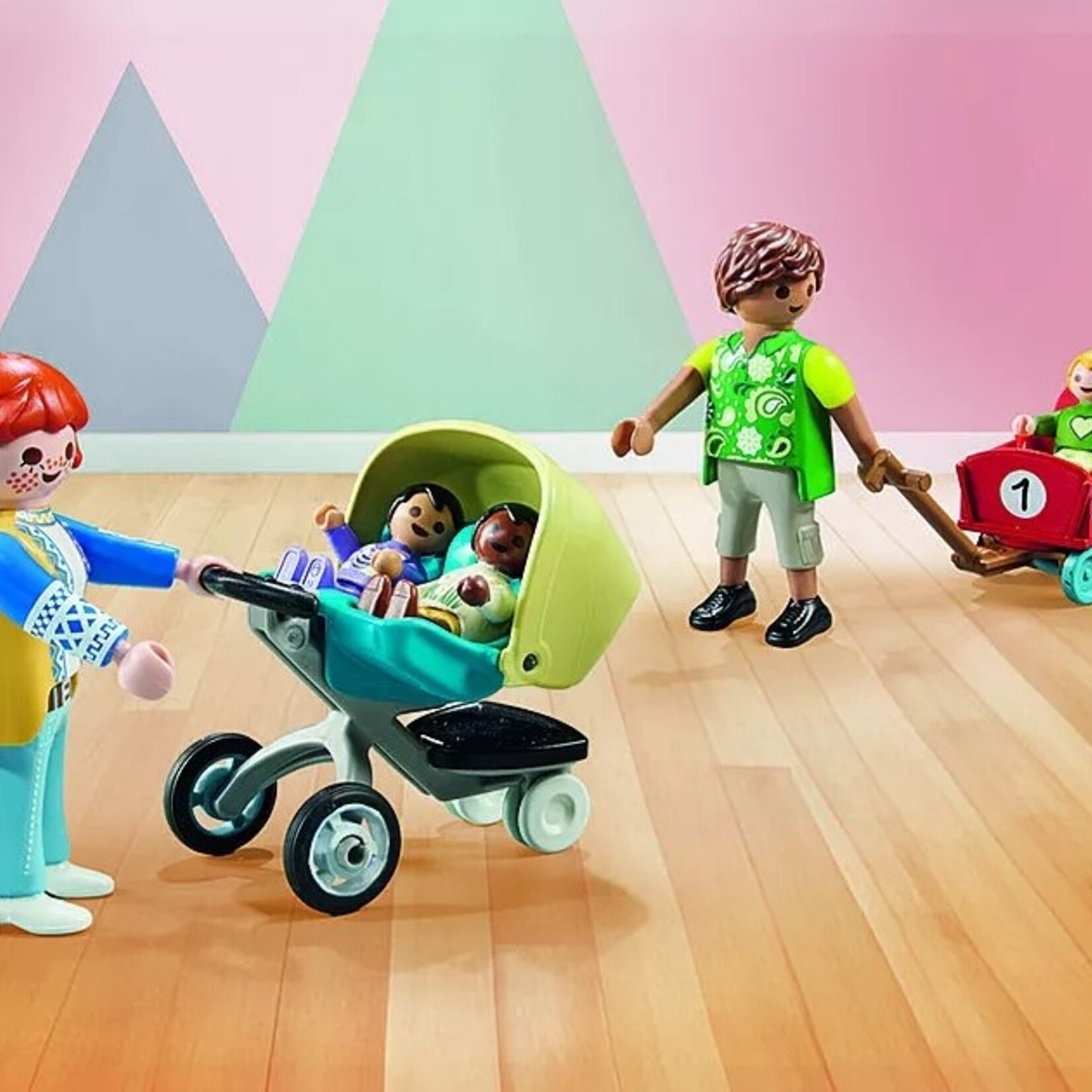 Playmobil Playmobil - 71649 Assistante maternelle et bébés