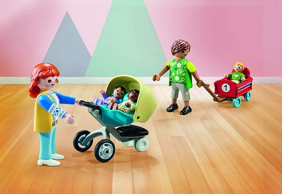 Playmobil Playmobil - 71649 Assistante maternelle et bébés