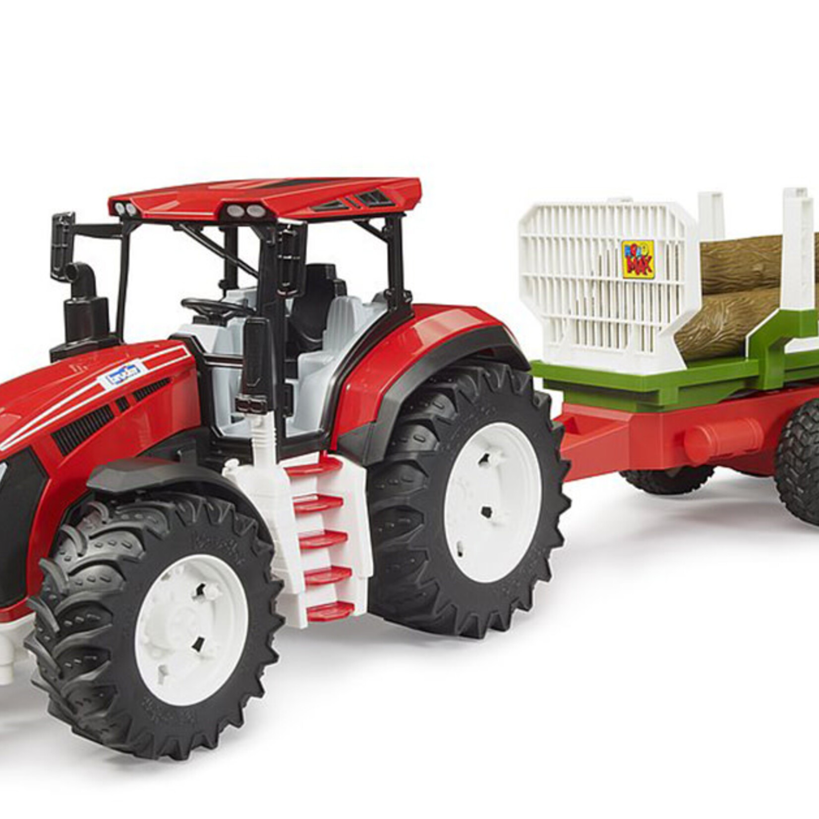 Bruder Bruder - Roadmax - Tracteur avec Remorque à bois