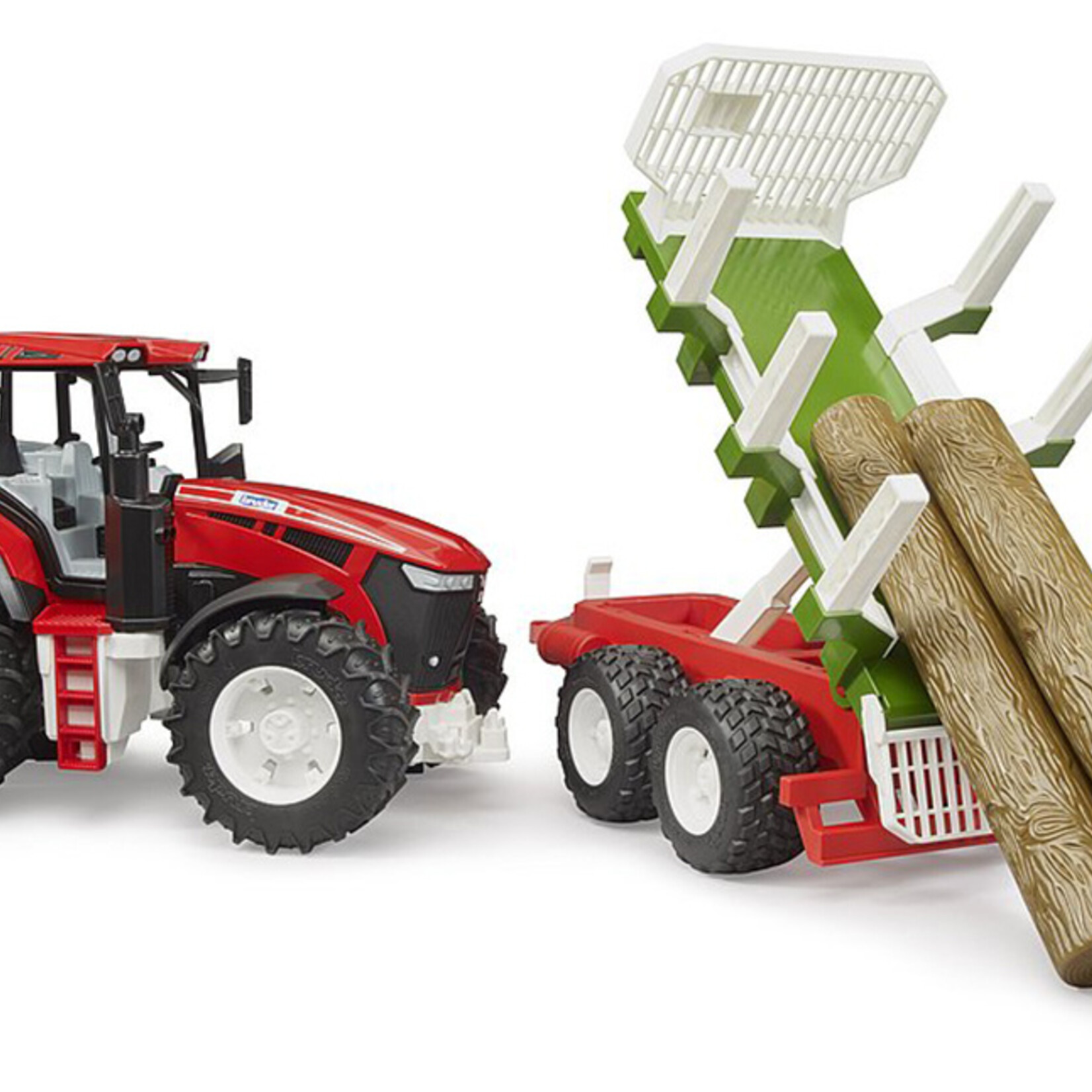 Bruder Bruder - Roadmax - Tracteur avec Remorque à bois