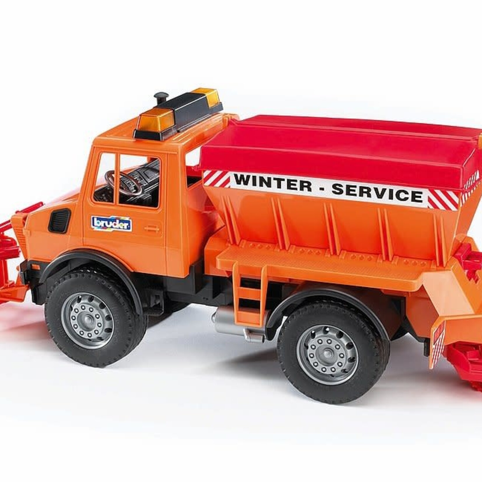 Bruder Bruder 02572 - MB-Unimog pour service d'hiver avec lame de chasse-neige