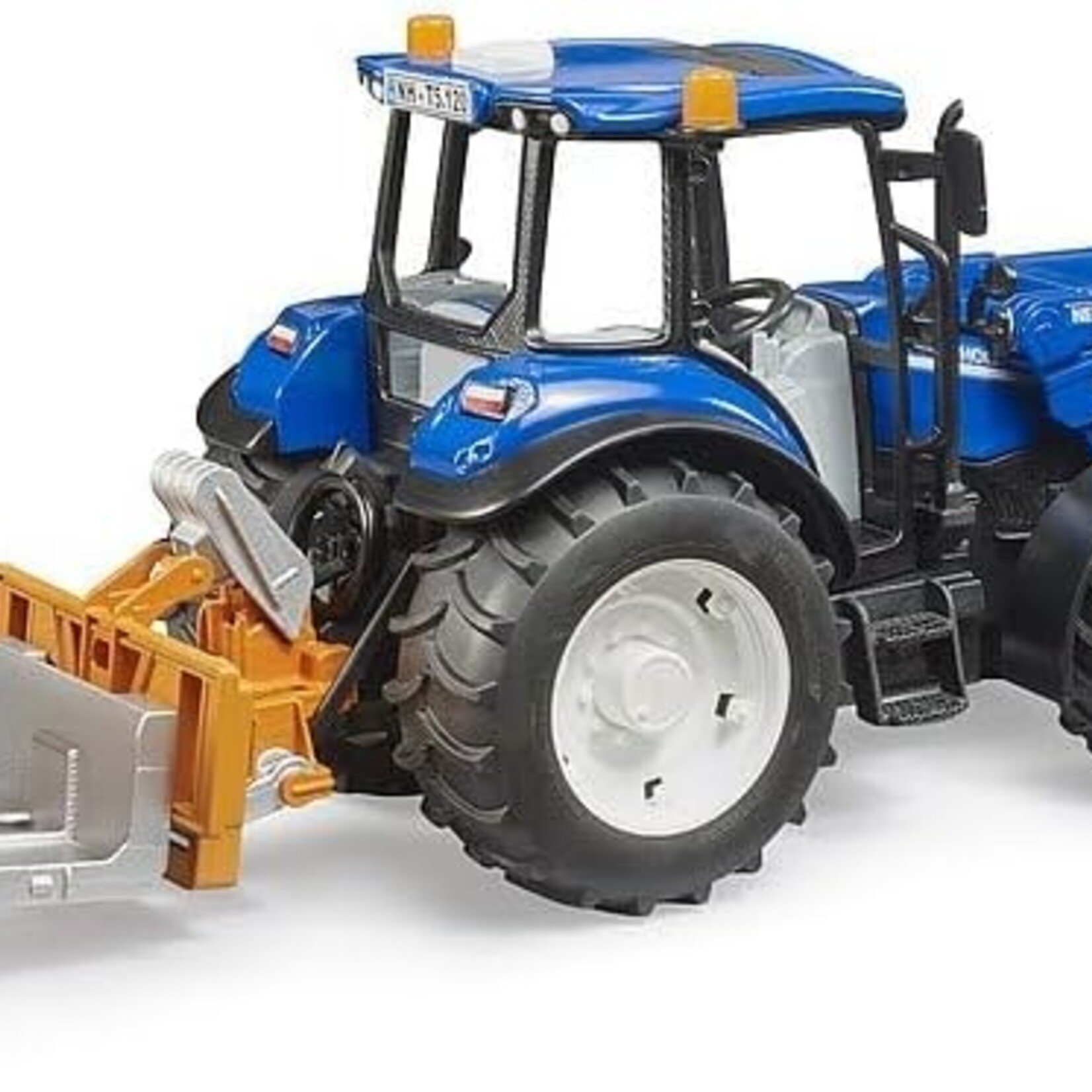 Bruder Bruder - New Holland Powerstar T5.120 With Load Box/Bale/Forks