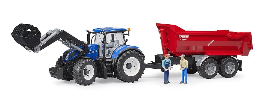 Bruder Bruder - New Holland T7-340HD With Front Loader