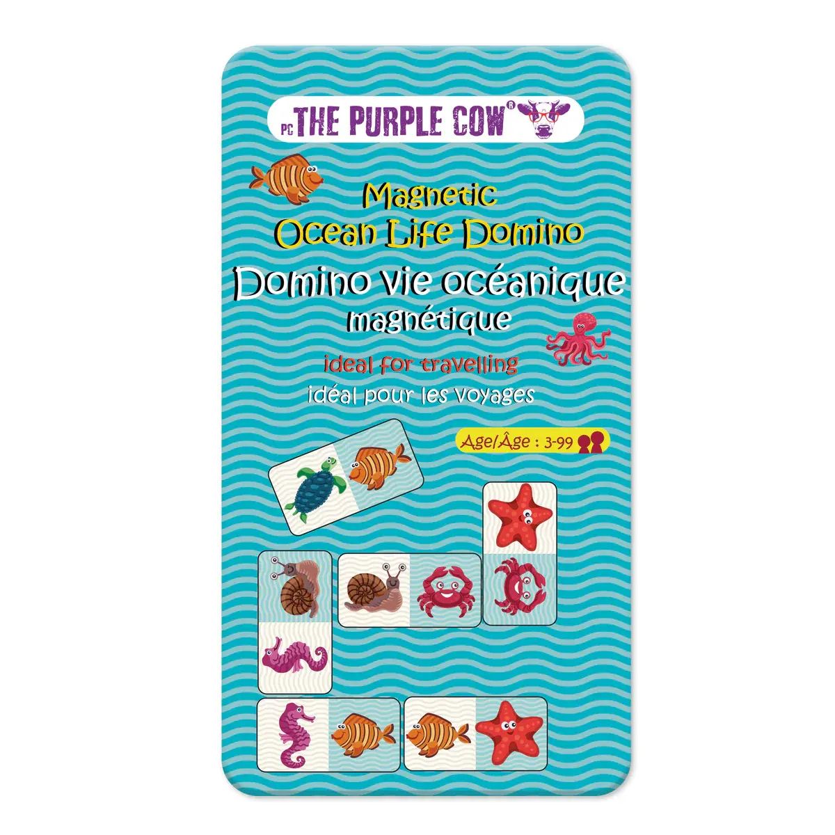 Jeu Magnétique - Domino vie océanique