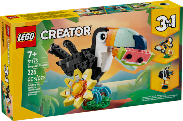 Lego Lego 31173 Creator - Les animaux sauvages - le toucan tropical