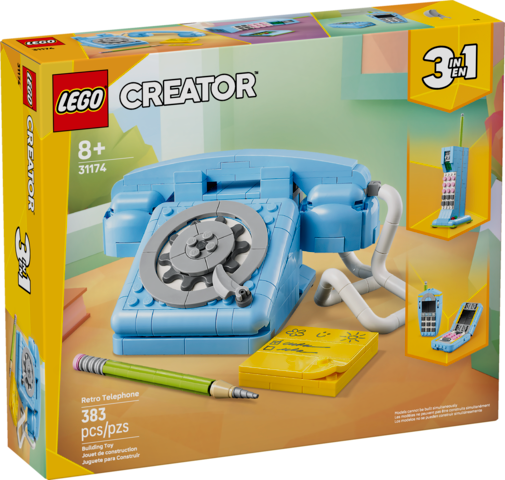Lego Lego 31174 Creator - Le téléphone rétro
