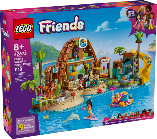Lego Lego 42673 Friends - Les vacances en famille au bord de la mer