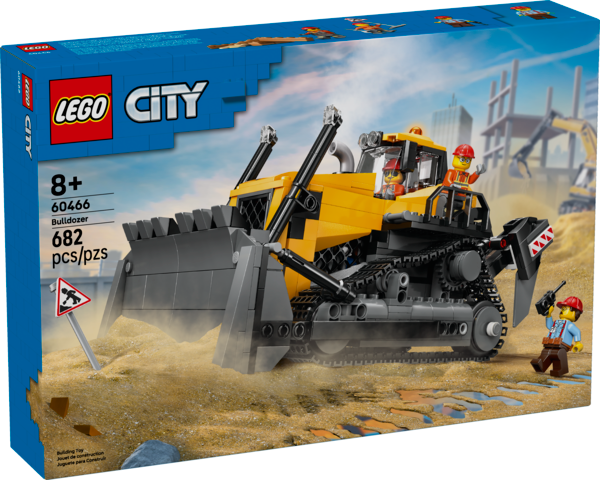 Lego Lego 60466 City - Le bulldozer jaune