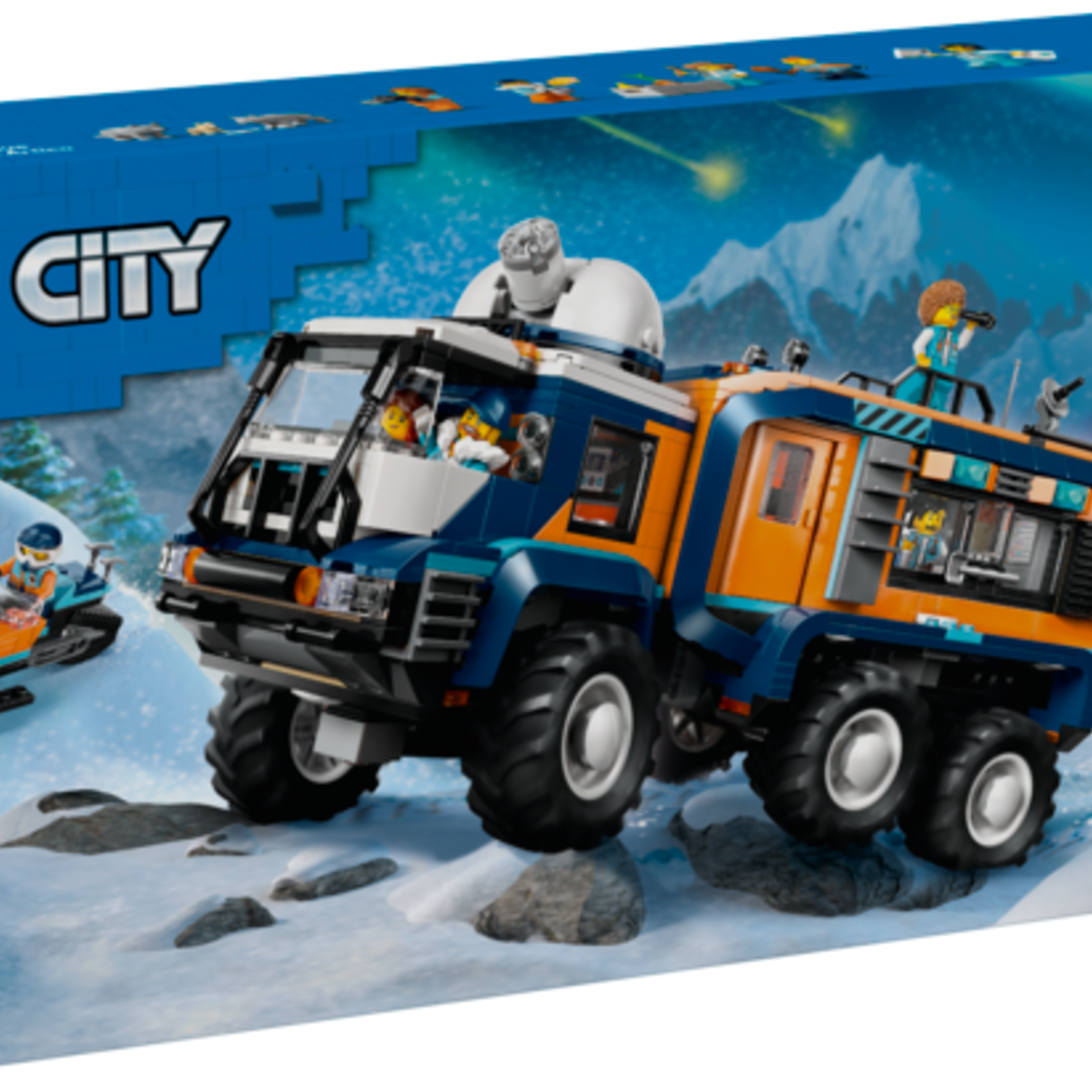 Lego Lego 60471 City - Le camion-laboratoire d’exploration de l’Arctique