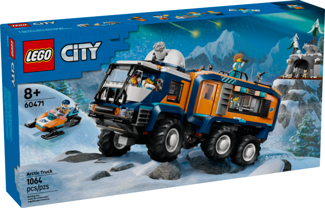 Lego Lego 60471 City - Le camion-laboratoire d’exploration de l’Arctique
