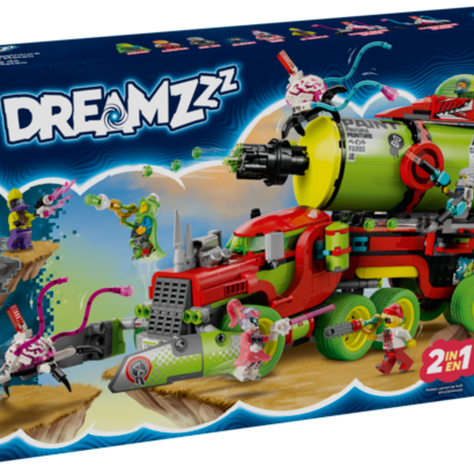Lego Lego 71499 Dreamzzz - Le camion de peinture en aérosol de Mateo