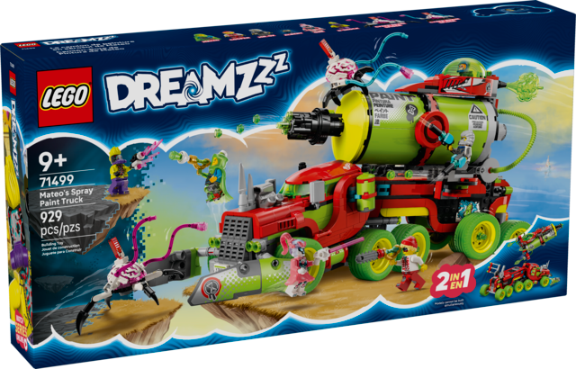 Lego Lego 71499 Dreamzzz - Le camion de peinture en aérosol de Mateo