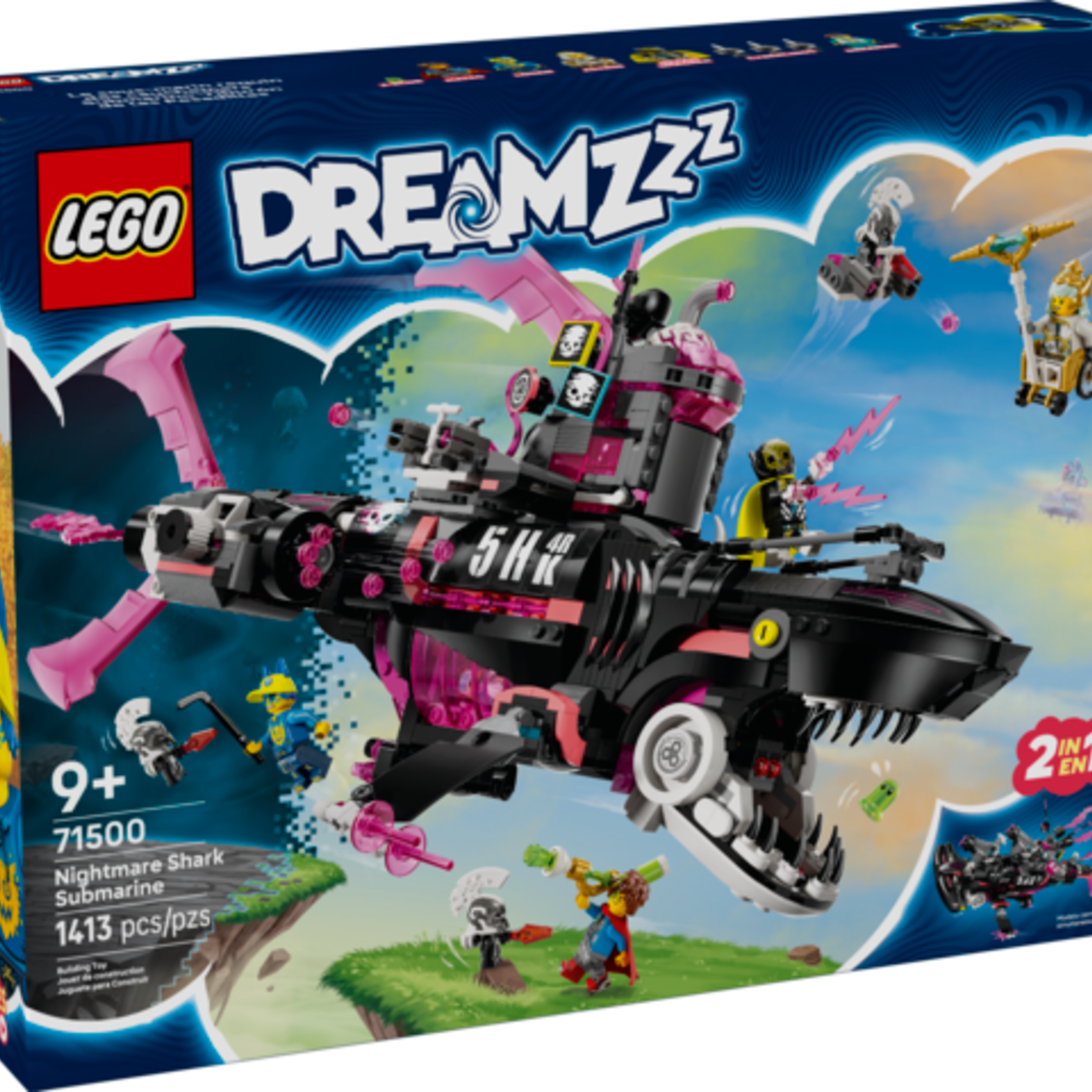 Lego Lego 71500 Dreamzzz - Le sous-marin requin des cauchemars