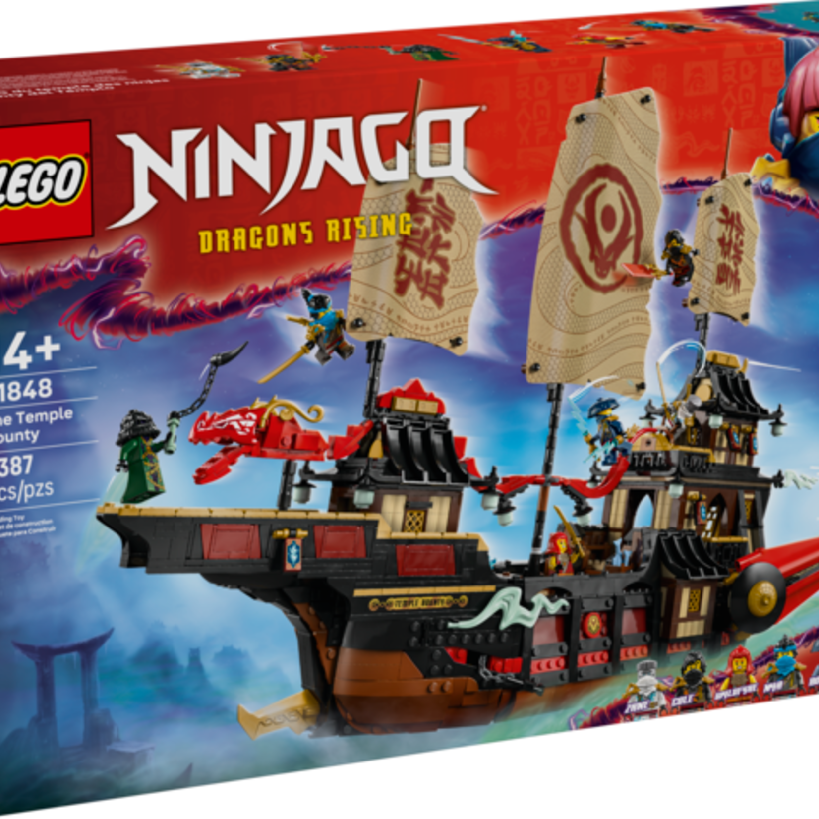 Lego Lego 71848 Ninjago - Le QG du temple des ninjas