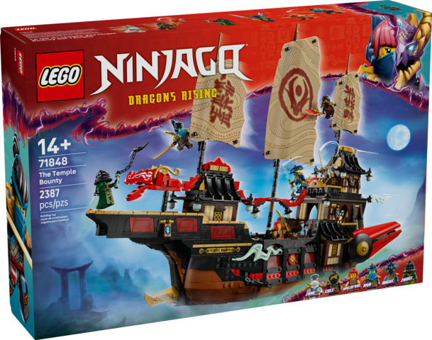 Lego Lego 71848 Ninjago - Le QG du temple des ninjas