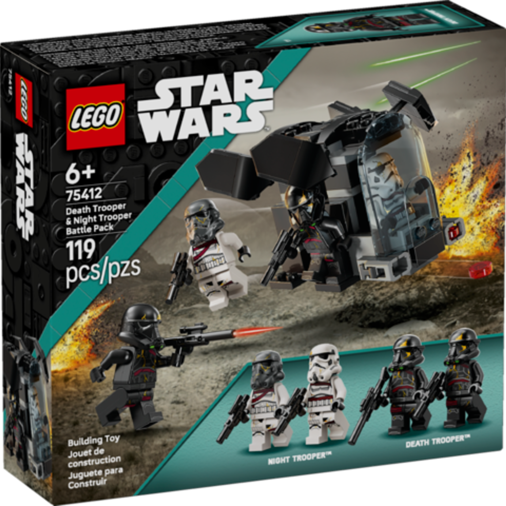 Lego Lego 75412 Star Wars - Ensemble de combat Death Trooper et Night Trooper