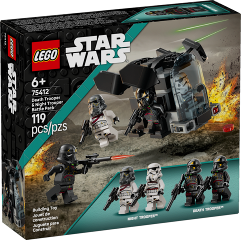 Lego Lego 75412 Star Wars - Ensemble de combat Death Trooper et Night Trooper