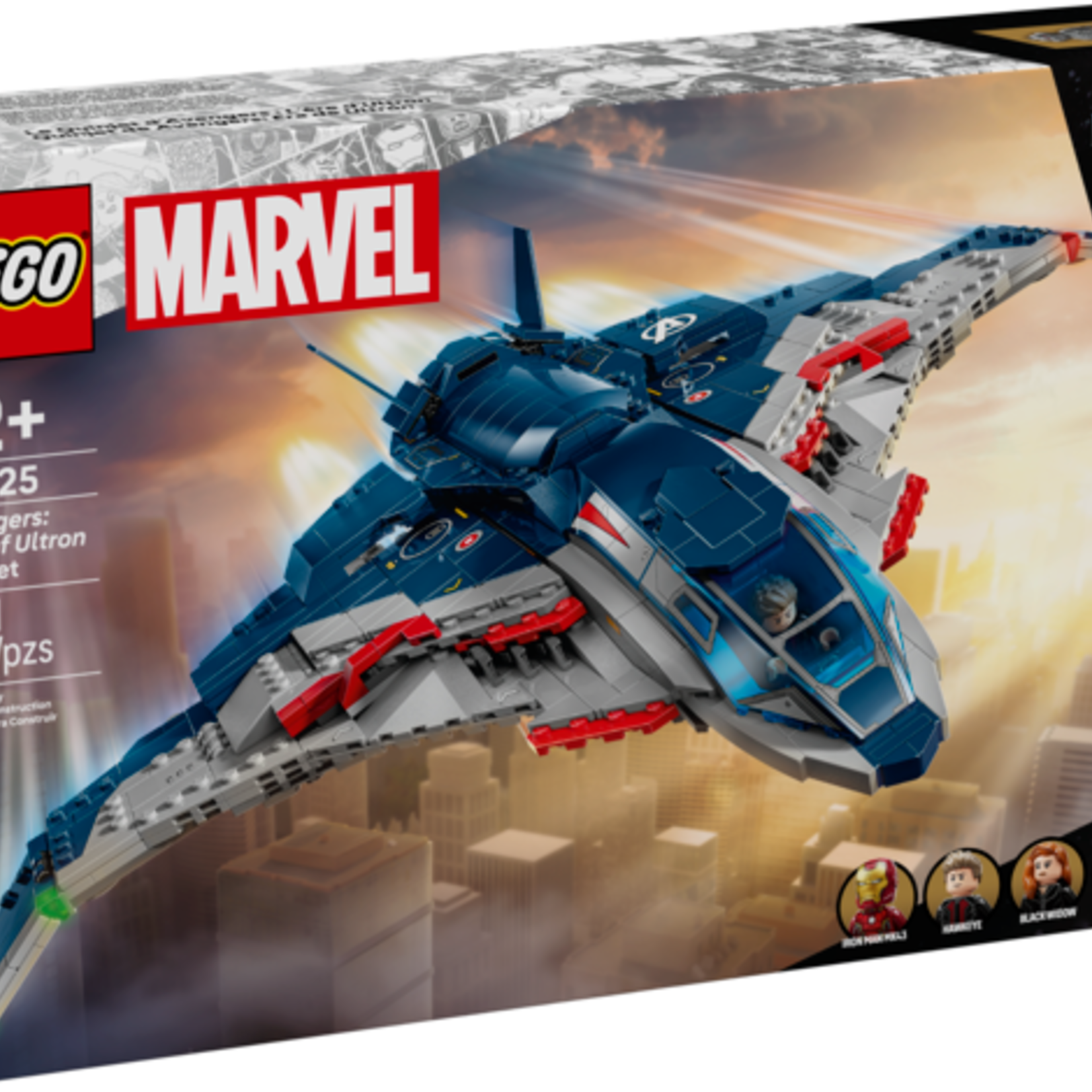 Lego Lego 76325 Marvel - Le Quinjet d’Avengers : L’ère d’Ultron