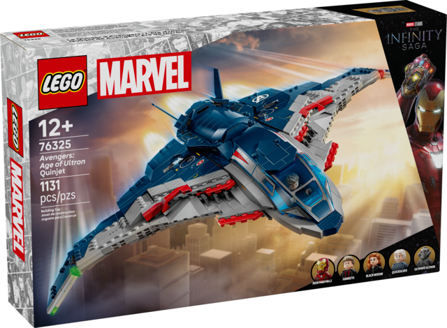 Lego Lego 76325 Marvel - Le Quinjet d’Avengers : L’ère d’Ultron