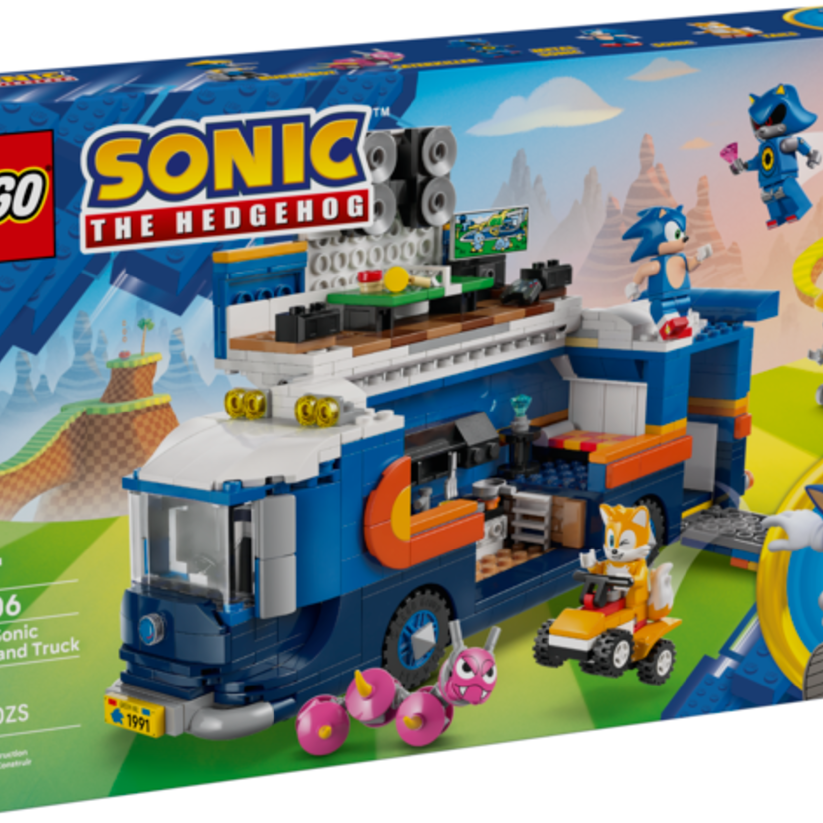 Lego Lego 77006 Sonic - Le camion de commandement de l’équipe Sonic