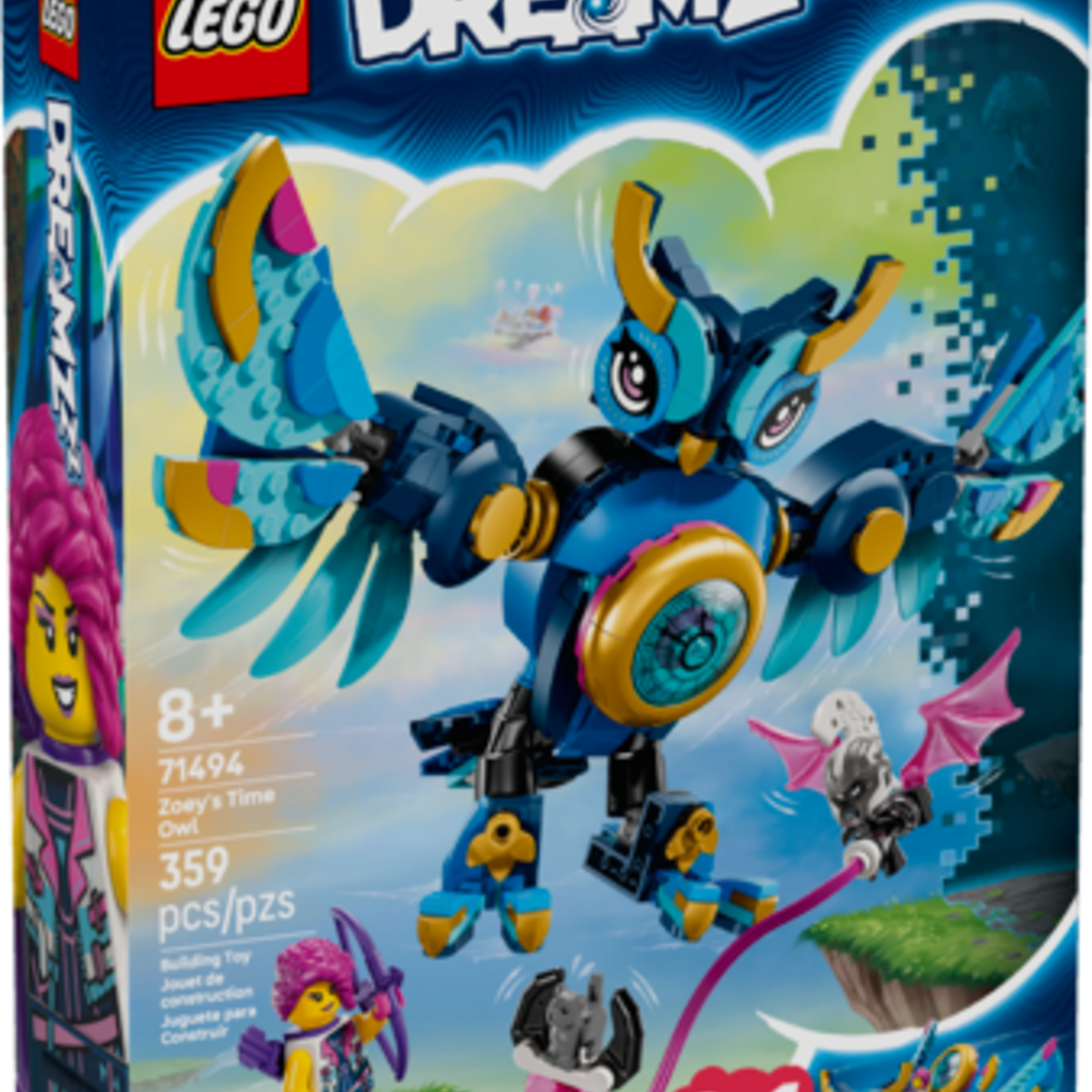 Lego Lego 71494 Dreamzzz - Le hibou temporel de Zoey