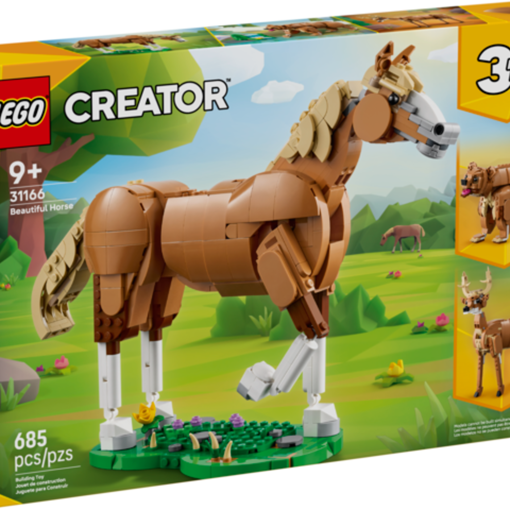 Lego Lego 31166 Creator - Le cheval magnifique