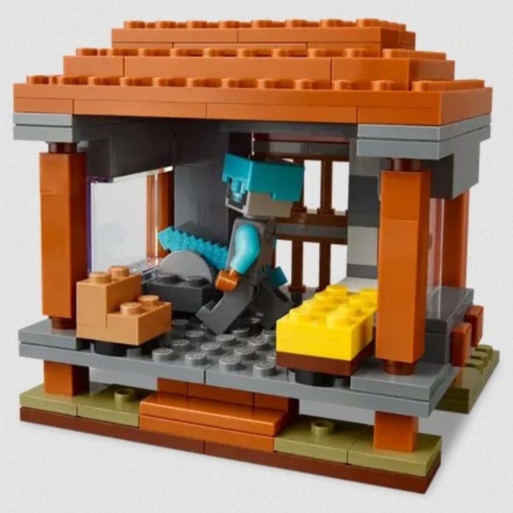 Lego Lego 21278 Minecraft - L’avant-poste du pillard et le ravageur
