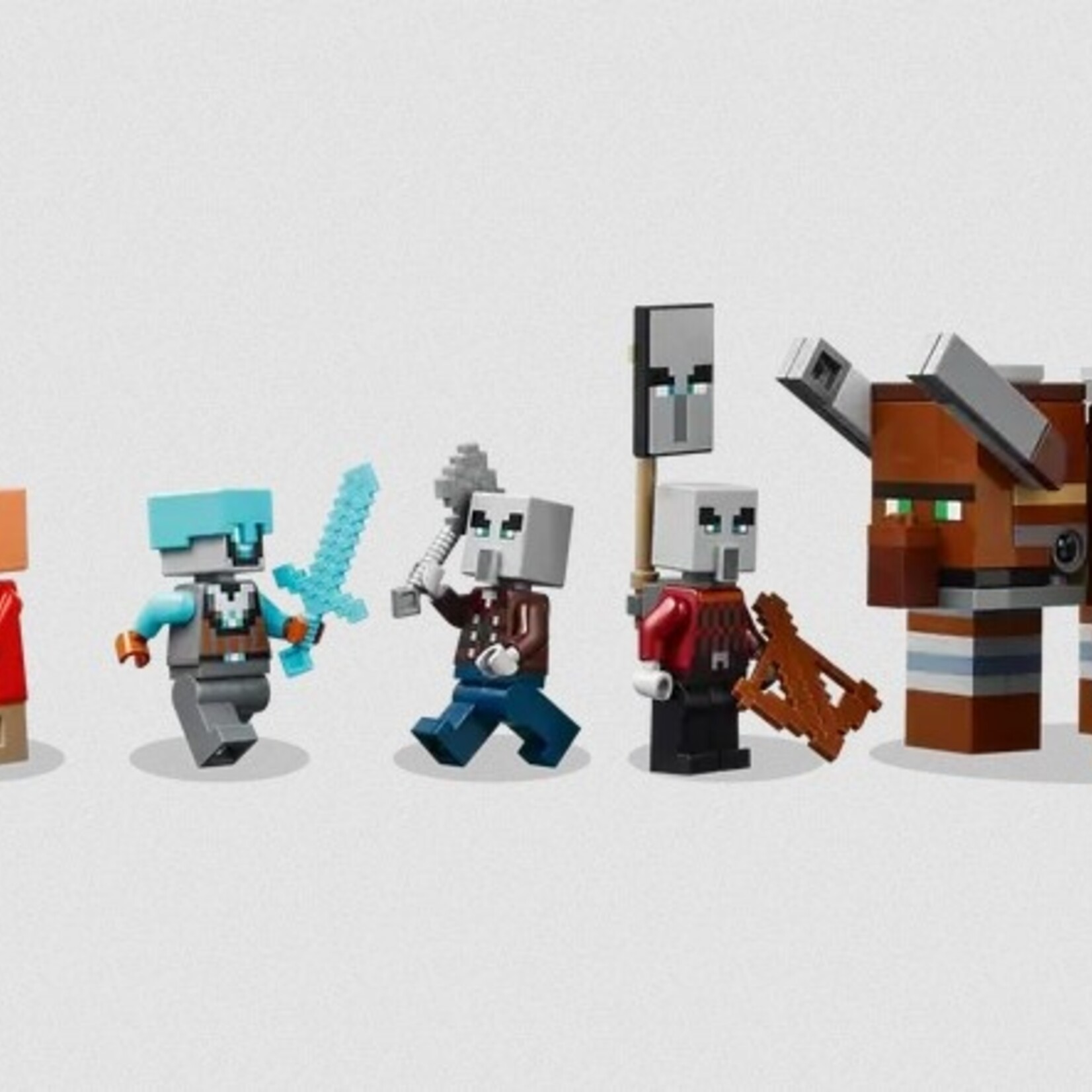 Lego Lego 21278 Minecraft - L’avant-poste du pillard et le ravageur