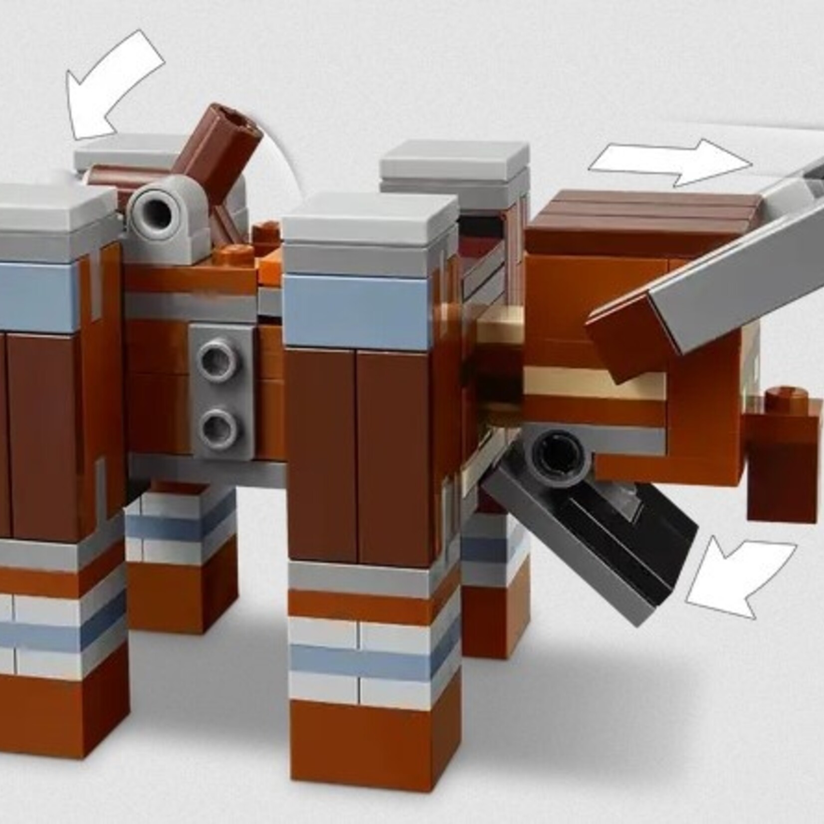 Lego Lego 21278 Minecraft - L’avant-poste du pillard et le ravageur