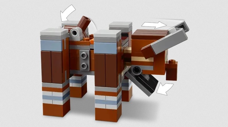 Lego Lego 21278 Minecraft - L’avant-poste du pillard et le ravageur