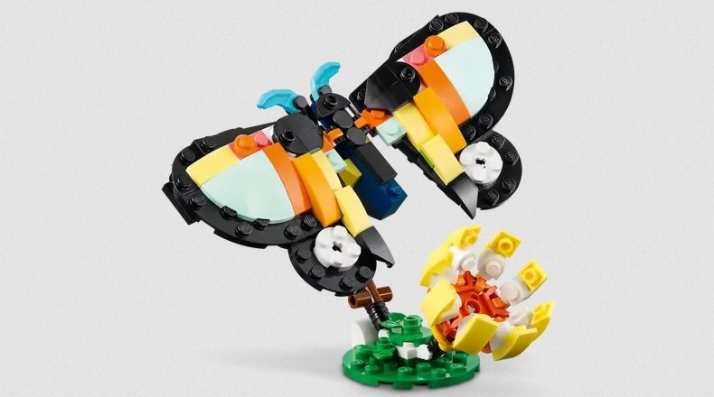 Lego Lego 31173 Creator - Les animaux sauvages - le toucan tropical