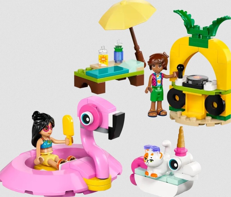Lego Lego 42658 Friends - La soirée piscine avec la licorne et le flamant rose