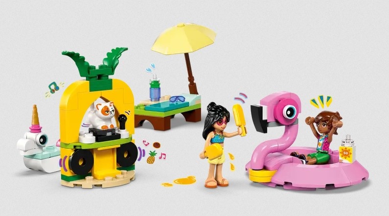Lego Lego 42658 Friends - La soirée piscine avec la licorne et le flamant rose
