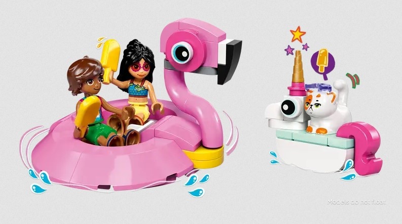 Lego Lego 42658 Friends - La soirée piscine avec la licorne et le flamant rose
