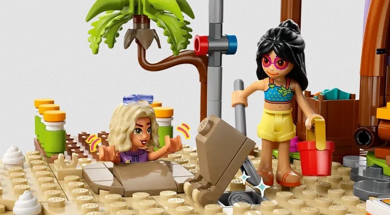 Lego Lego 42673 Friends - Les vacances en famille au bord de la mer