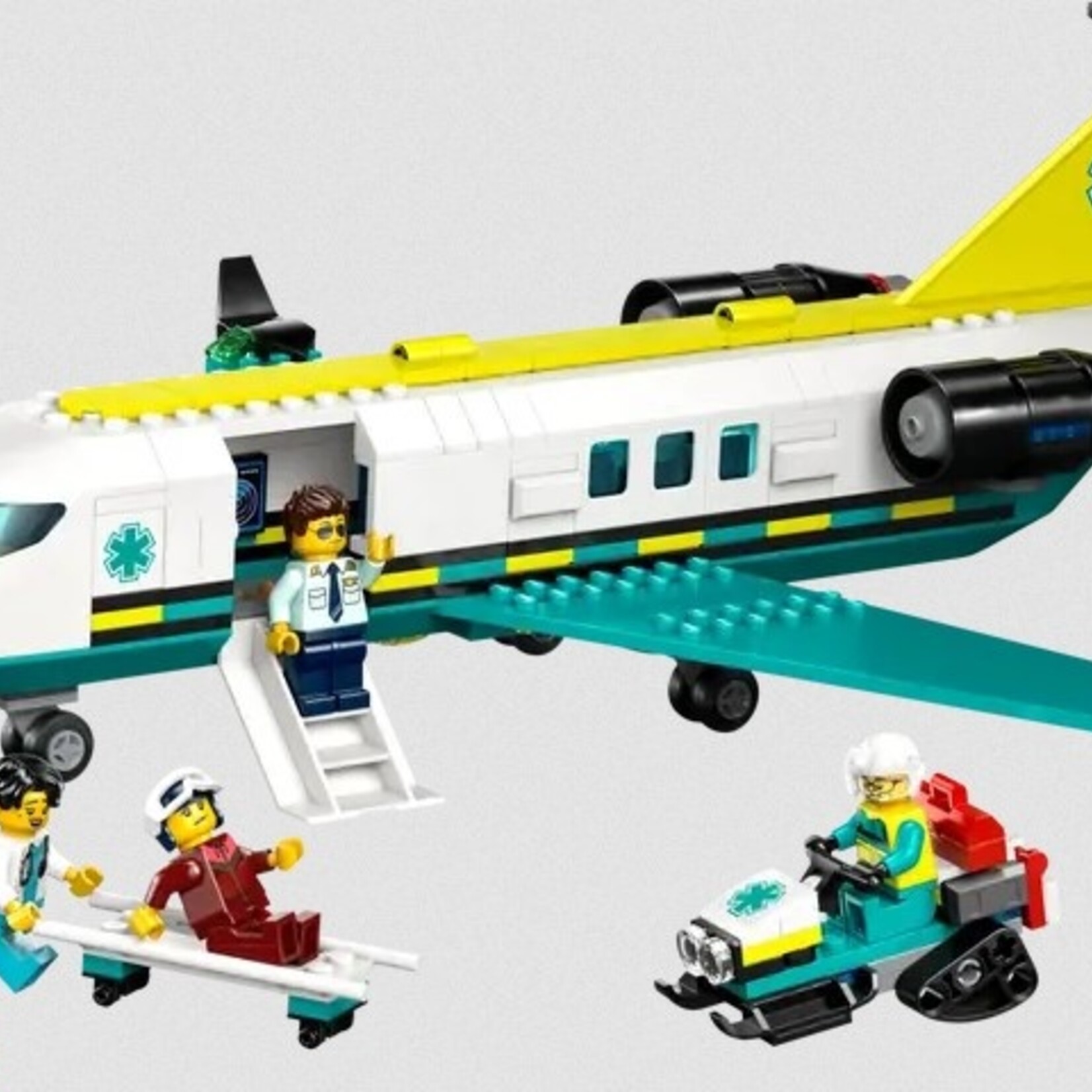 Lego Lego 60465 City - L’avion-ambulance d’urgence