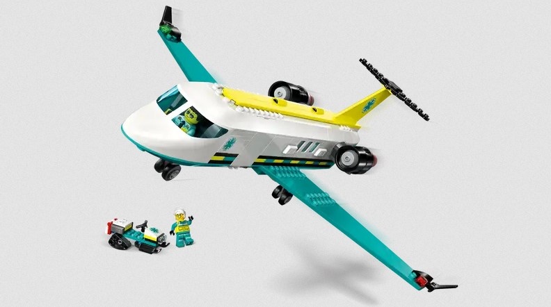 Lego Lego 60465 City - L’avion-ambulance d’urgence