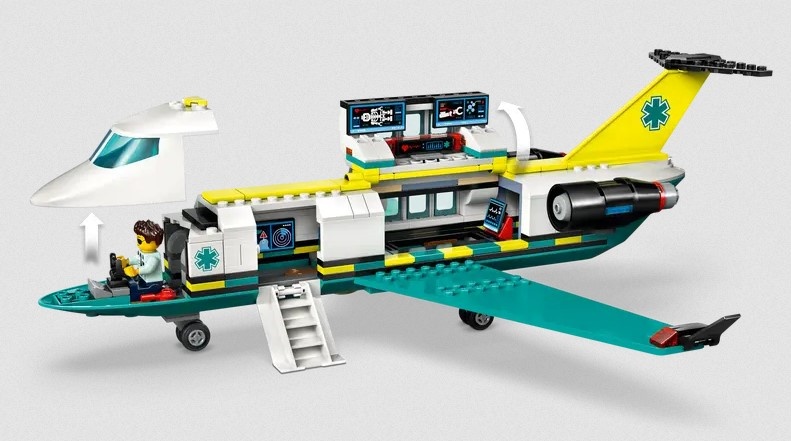 Lego Lego 60465 City - L’avion-ambulance d’urgence