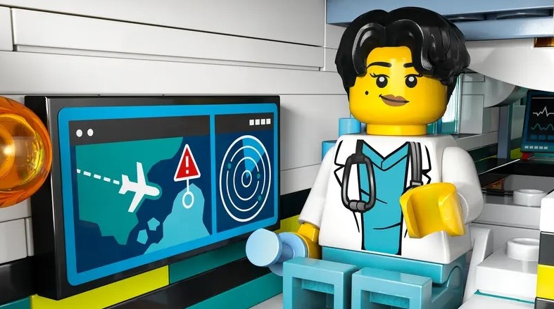 Lego Lego 60465 City - L’avion-ambulance d’urgence